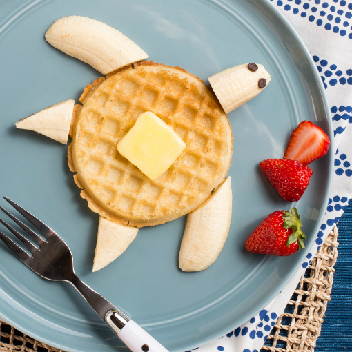 Sea Turtle Waffle crop