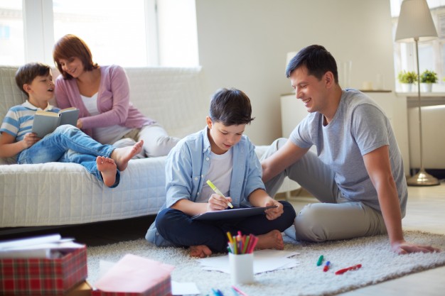 family spending time together 1098 747